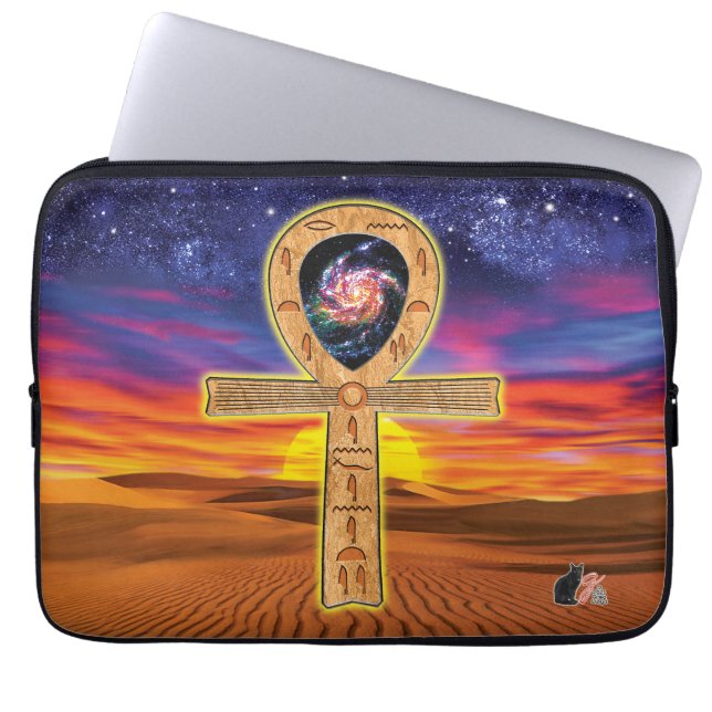 Ankh Laptop Sleeve (Front)