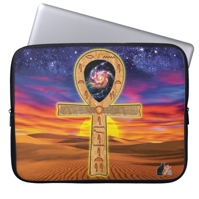 Ankh Laptop Sleeve (Front)