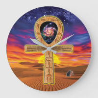 Ankh Large Clock