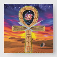 Ankh Large Clock