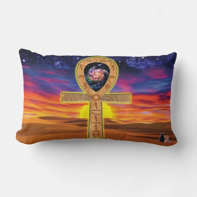 Ankh Lumbar Cushion (Front)