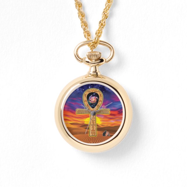 Ankh Necklace Watch (Front)