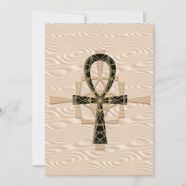 Ankh Sand Invitations (Front)