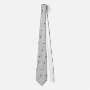 Ankh Silver Tie