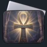 Ankh Symbol Bedeutung – Schlüssel des Lebens´12 Laptop Sleeve<br><div class="desc">Das Ankh (☥) ist ein altes ägyptisches Symbol für Leben,  Unsterblichkeit und göttliche Kraft. Es wurde von Gottheiten wie Isis und Osiris getragen und steht für ewiges Leben</div>