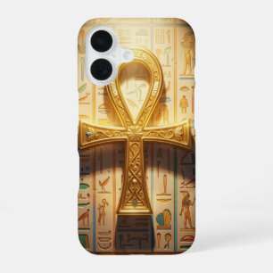 Ankh Symbol Bedeutung – Schlüssel des Lebens´1 iPhone 16 Case