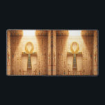 Ankh Symbol Bedeutung – Schlüssel des Lebens´9 Desk Mat<br><div class="desc">Das Ankh (☥) ist ein altes ägyptisches Symbol für Leben, Unsterblichkeit und göttliche Kraft. Es wurde von Gottheiten wie Isis und Osiris getragen und steht für ewiges Leben.</div>