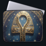 Ankh Symbol Meaning – Key of Life´10 Laptop Sleeve<br><div class="desc">The Ankh (☥) is an ancient Egyptian symbol representing life,  immortality,  and divine power. It is associated with deities like Isis and Osiris and symbolizes eternal life.</div>