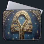 Ankh Symbol Meaning – Key of Life´10 Laptop Sleeve<br><div class="desc">The Ankh (☥) is an ancient Egyptian symbol representing life,  immortality,  and divine power. It is associated with deities like Isis and Osiris and symbolizes eternal life.</div>