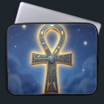 Ankh Symbol Meaning – Key of Life´11 Laptop Sleeve<br><div class="desc">The Ankh (☥) is an ancient Egyptian symbol representing life,  immortality,  and divine power. It is associated with deities like Isis and Osiris and symbolizes eternal life.</div>