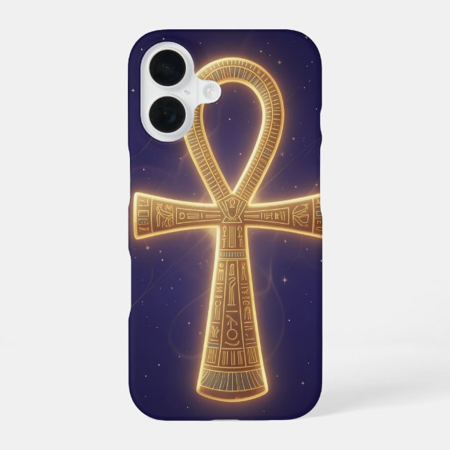 Ankh Symbol Meaning – Key of Life´3 iPhone 16 Case (Back)
