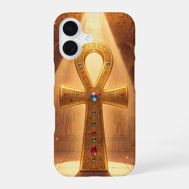 Ankh Symbol Meaning - Key to Life´6 iPhone 16 Case (Back)