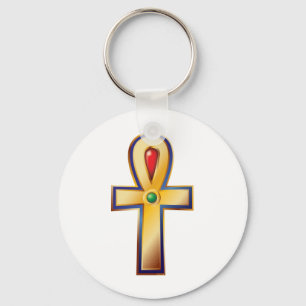 Ankh- The Ancient Egyptian Symbol of Life Key Ring