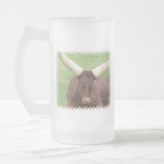 Ankhole Cattle Frosted Beer Mug