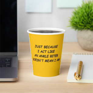Ankle Biter Paper Cups
