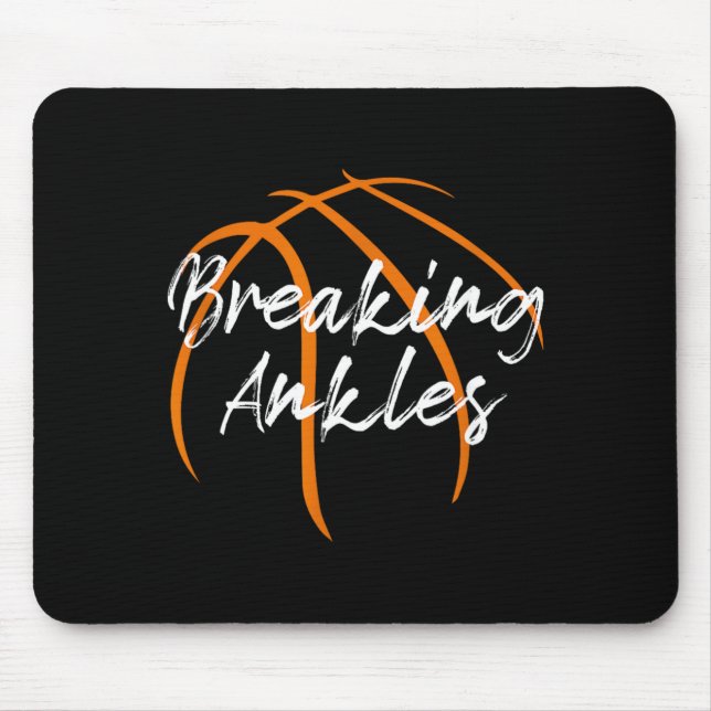 Ankle Break Basball Basball Basball Mum Funny Mouse Pad (Front)