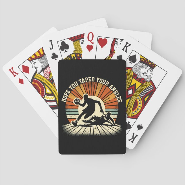 Ankle Breaker - Dynamic Basketball Showdown Playing Cards (Back)