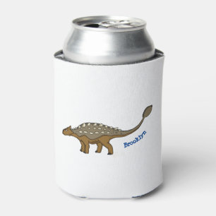 Ankylosaurus armoured dinosaur illustration can cooler
