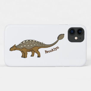 Ankylosaurus armoured dinosaur illustration Case-Mate iPhone case