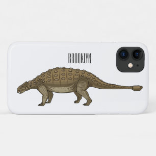 Ankylosaurus cartoon illustration  Case-Mate iPhone case