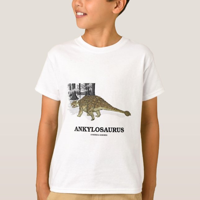 Ankylosaurus (Fused Lizard Dinosaur) T-Shirt (Front)