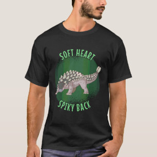 Ankylosaurus Soft Heart Spikey Back Dinosaur T-Shirt
