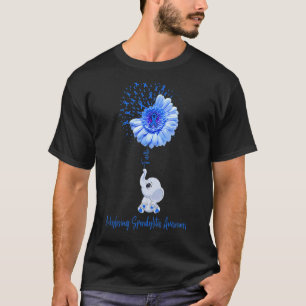 Ankylosing Spondylitis Awareness Faith Elephant Su T-Shirt