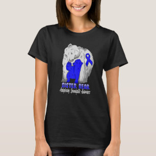Ankylosing Spondylitis Awareness Mama Support Ribb T-Shirt