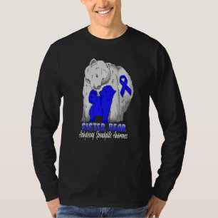 Ankylosing Spondylitis Awareness Mama Support Ribb T-Shirt