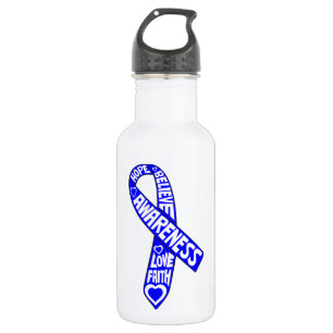 Ankylosing Spondylitis Slogans Ribbon 532 Ml Water Bottle