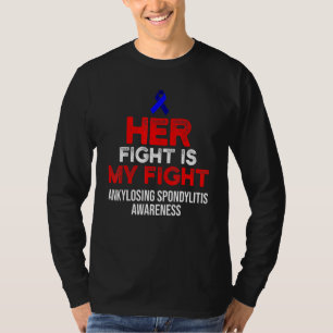 Ankylosing Spondylitis Survivor Bechterew Warrior  T-Shirt
