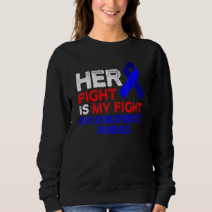 Ankylosing Spondylitis Survivor Hero Bechterew War Sweatshirt