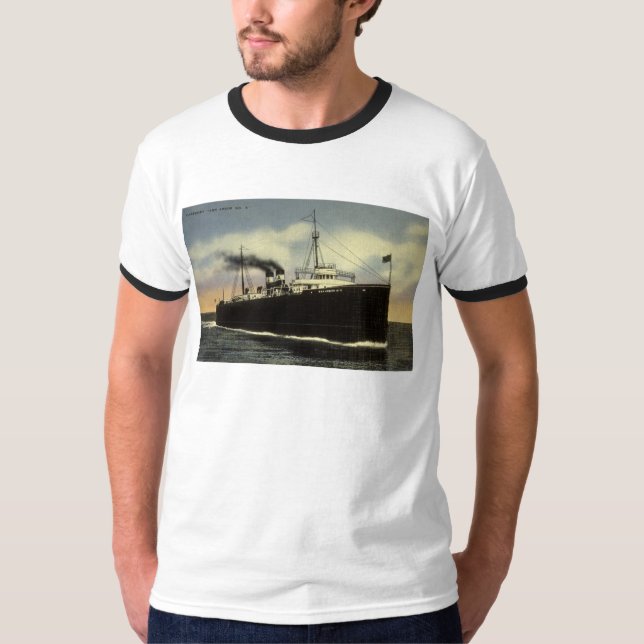 Ann Arbor Car Ferry No. 6 Arthur K. Atkinson T-Shirt (Front)
