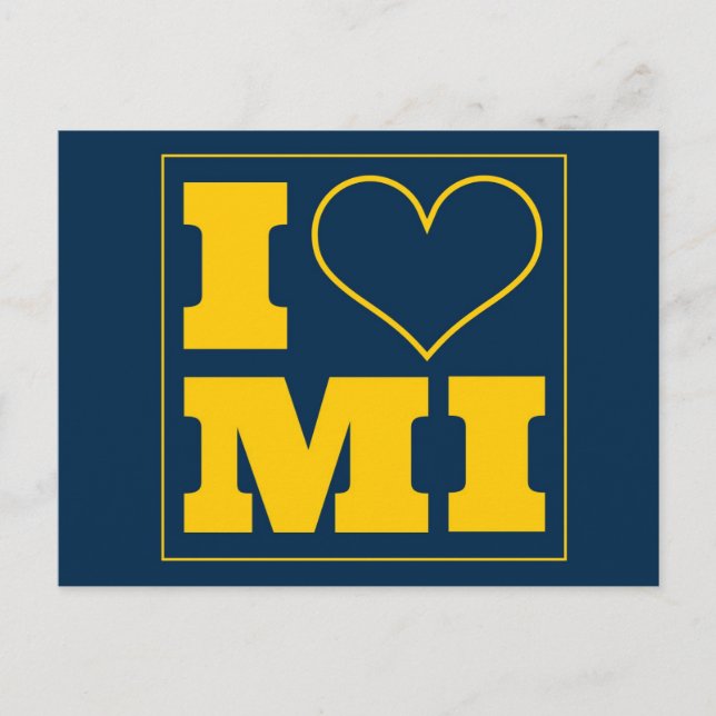 Ann Arbor (MI) Tailgate Invitation Postcard (Front)