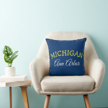 Ann Arbor Michigan Blue and Maize