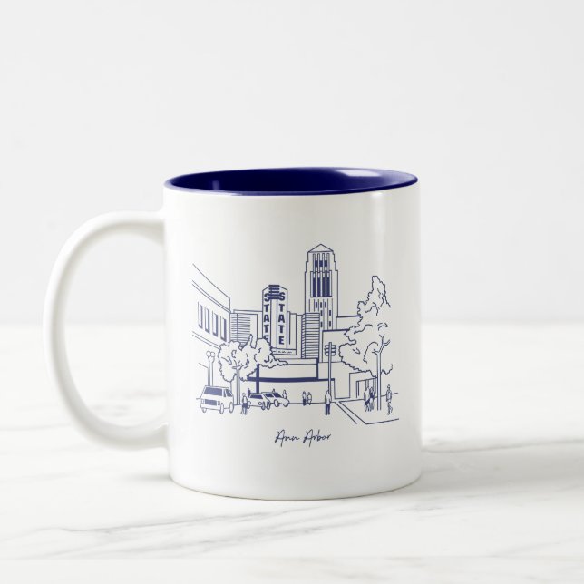 Ann Arbor Mug (Left)
