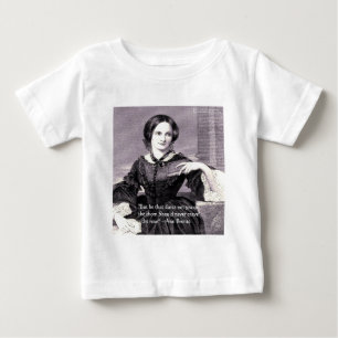 Ann Bronte "Rose Thorn" Wisdom Quote Gifts & Cards Baby T-Shirt