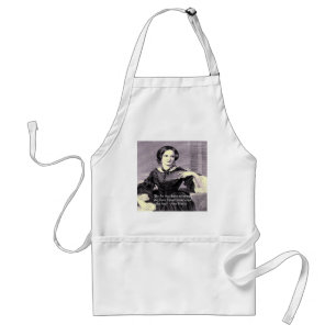 Ann Bronte "Rose Thorn" Wisdom Quote Gifts & Cards Standard Apron