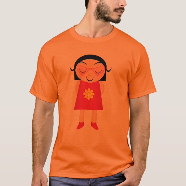 Ann Cartoon T-Shirt (Front)