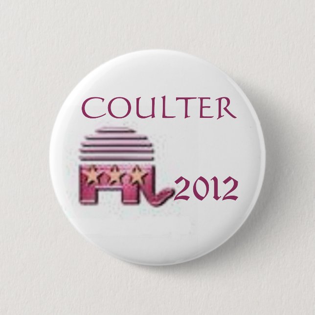 Ann Coulter 2012 6 Cm Round Badge (Front)