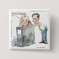 Ann Romney In A Binder Funny Gifts Tees & Cards