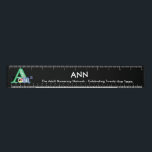 ANN Special Edition Anniversary Ruler<br><div class="desc">Celebrating 25 Year!</div>
