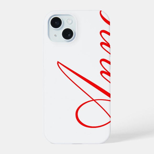 Anna - beautiful iPhone Case (Back)