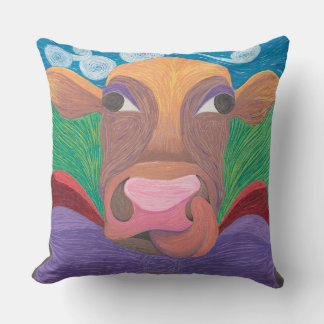 Anna Belle the Cow Cushion