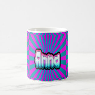 anna burst coffee mug