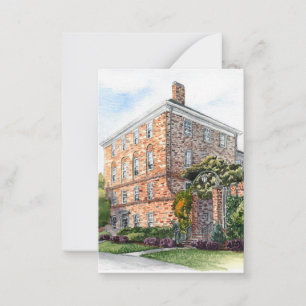Anna Comstock Hall, Cornell University Flat Card