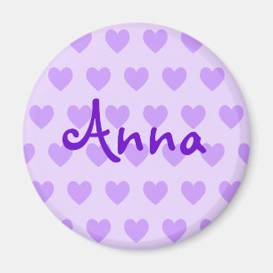 Anna in Purple Magnet