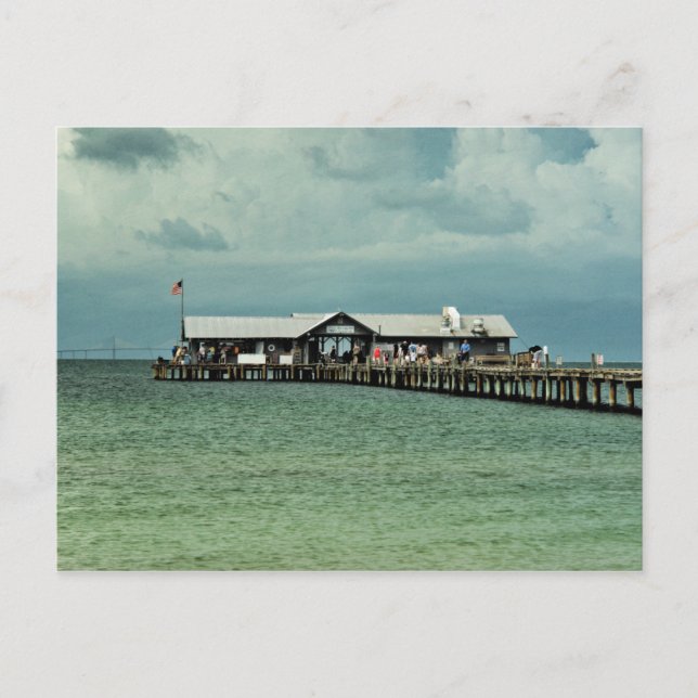 Anna Maria City Pier Postcard (Front)