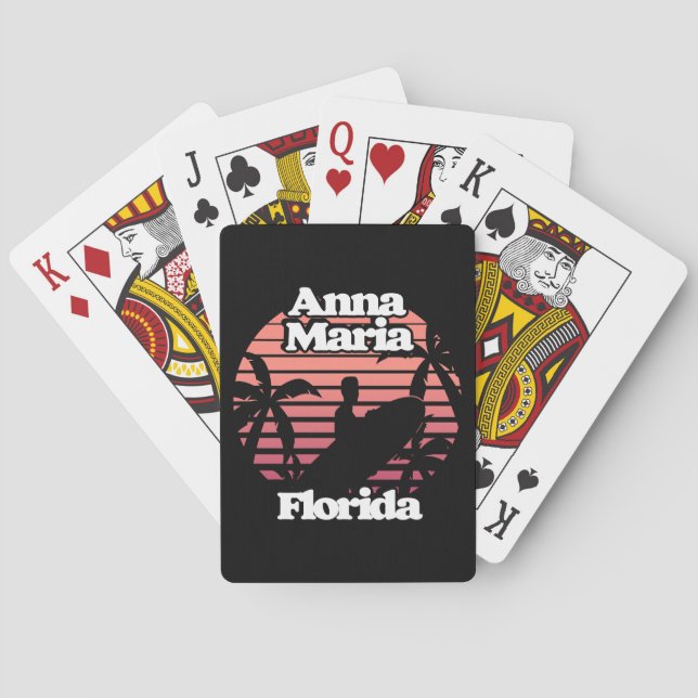 Anna Maria Florida Playing Cards (Back)