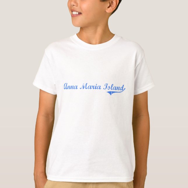 Anna Maria Island Florida Classic Design T-Shirt (Front)